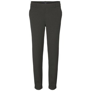 VERO MODA Chino nohavice 'Maya'  tmavozelená