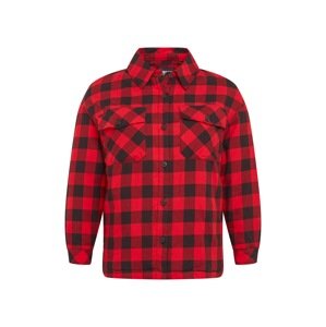 Urban Classics Prechodná bunda  červená / čierna