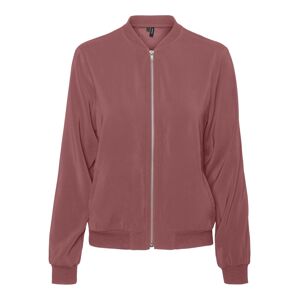 VERO MODA Prechodná bunda  pastelovo červená