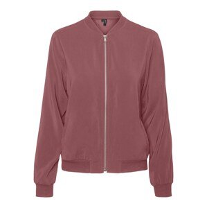 VERO MODA Prechodná bunda  pastelovo červená