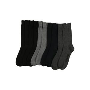JACK & JONES Ponožky 'JACJens'  námornícka modrá / sivá / tmavosivá / čierna