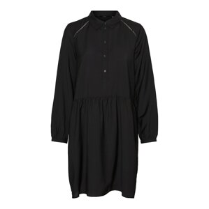 VERO MODA Košeľové šaty 'Fay'  čierna