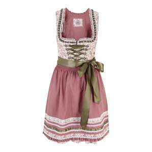 MARJO Kroj 'Natalia'  béžová / kaki / rosé / staroružová