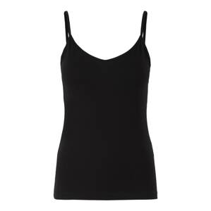 PIECES Top 'Sirene'  čierna