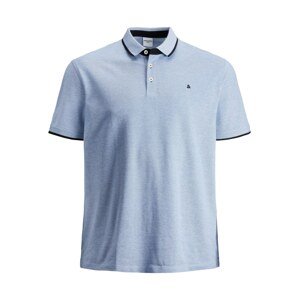 Jack & Jones Plus Tričko 'JJEPAULOS'  námornícka modrá / svetlomodrá