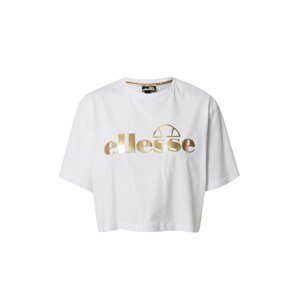 ELLESSE Tričko 'Presepe'  zlatá / biela