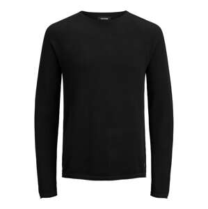 JACK & JONES Sveter 'JJEHill'  čierna