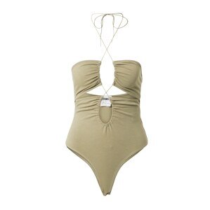 ABOUT YOU x Alina Eremia Košeľové body ' Marisa'  olivová