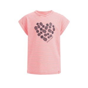 WE Fashion Tričko  námornícka modrá / ružová / šedobiela