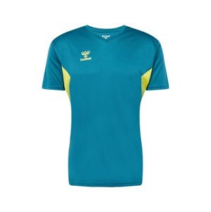 Hummel Funkčné tričko 'Authentic'  modrozelená / sivá / trstinová / čierna