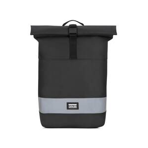 OAK25 Batoh 'Everyday Rolltop Bike'  sivá / čierna