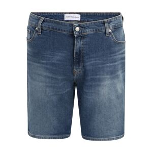 Calvin Klein Jeans Plus Džínsy  modrá denim / čierna / biela