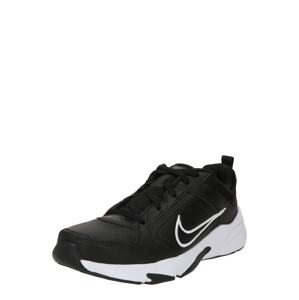 NIKE Športová obuv 'Defy All Day'  čierna / biela