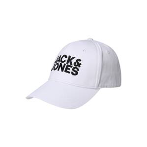 JACK & JONES Čiapka 'JACGall'  čierna / biela