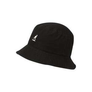 KANGOL Klobúk  čierna / biela