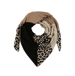 ABOUT YOU Šál 'Annemarie Scarf'  béžová / hnedá / čierna