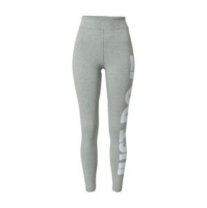 Nike Sportswear Legíny 'Essential'  sivá melírovaná / biela