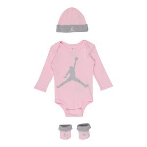 Jordan Set 'JUMPMAN'  sivá / ružová