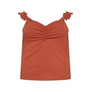 ABOUT YOU Curvy Top 'Hale '  hrdzavo červená