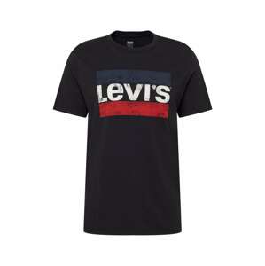 LEVI'S ® Tričko 'Sportswear Logo Graphic'  námornícka modrá / tmavočervená / čierna / biela