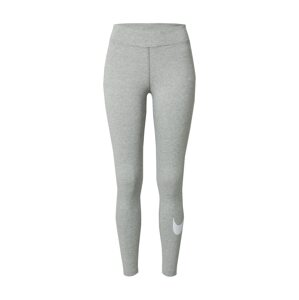 NIKE Legíny 'Essential'  sivá melírovaná / biela