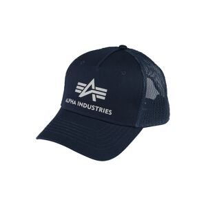ALPHA INDUSTRIES Čiapka  námornícka modrá / biela