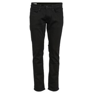 Kings Of Indigo Džínsy 'RYAN'  čierny denim
