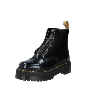 Dr. Martens Šnurovacie členkové čižmy 'Sinclair'  žltá / čierna