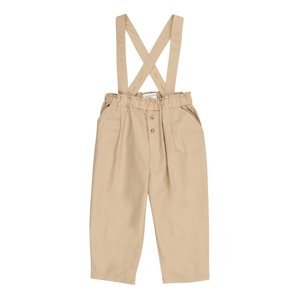 IVY OAK KIDS Nohavice na traky  svetlobéžová