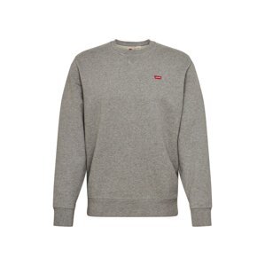 LEVI'S ® Mikina  sivá melírovaná / červená