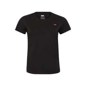 Levi's® Plus Tričko 'The Perfect Tee '  červená / čierna / biela