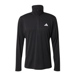 ADIDAS PERFORMANCE Funkčné tričko 'Essentials'  čierna / šedobiela