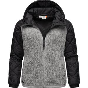 Ragwear Funkčná flisová bunda 'Leeloo'  krémová / tmavosivá