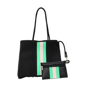FELIPA Shopper  svetlozelená / ružová / čierna