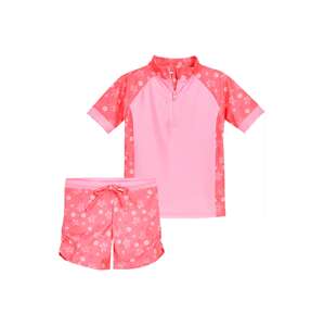 PLAYSHOES Ochrana proti UV žiareniu 'Hawaii'  malinová / svetloružová
