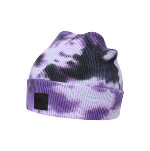 Urban Classics Čiapky 'Tie Dye Beanie '  fialová