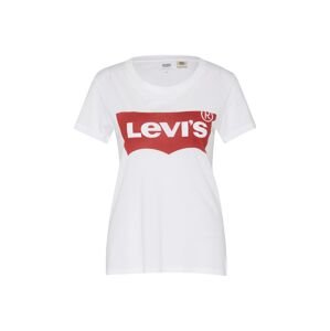 LEVI'S ® Tričko 'The Perfect Tee'  červená / šedobiela
