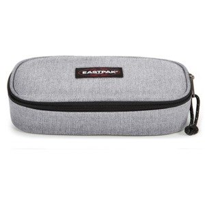 EASTPAK Puzdro 'Oval Single'  sivá / krvavo červená / čierna / biela