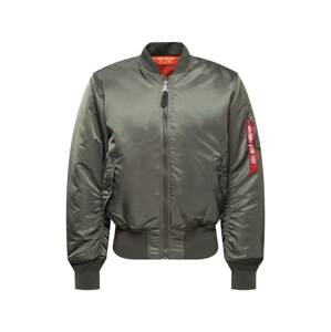 ALPHA INDUSTRIES Prechodná bunda 'MA-1'  olivová