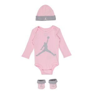 Jordan Set 'JUMPMAN'  sivá / ružová