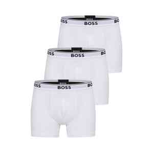 BOSS Boxerky 'Power'  hnedá / striebornosivá / čierna / biela