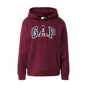 GAP Mikina 'HERITAGE'  námornícka modrá / vínovo červená / biela