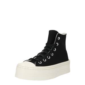 CONVERSE Členkové tenisky 'CHUCK TAYLOR ALL STAR MODERN LIFT HI CANVAS'  čierna
