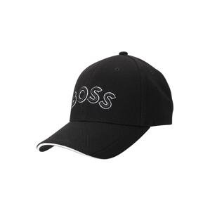 BOSS Čiapka  čierna / biela