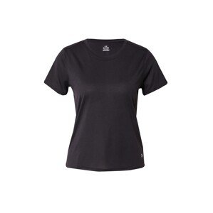 UNDER ARMOUR Funkčné tričko 'Streaker'  sivá / čierna