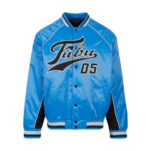FUBU Prechodná bunda 'Varsity'  kráľovská modrá / čierna / biela