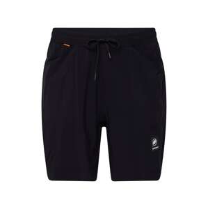 MAMMUT Outdoorové nohavice 'Massone'  oranžová / čierna / biela