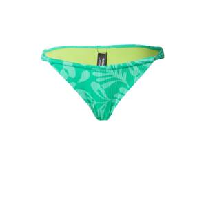 Hurley Športové bikinové nohavičky  zelená / svetlozelená