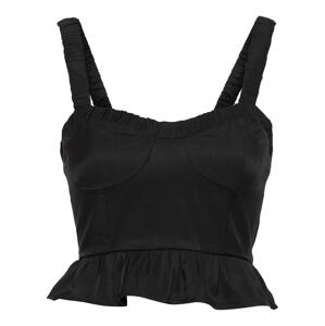 Fashion Union Top 'JEN'  čierna
