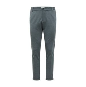 Lindbergh Chino nohavice 'Superflex'  modrosivá